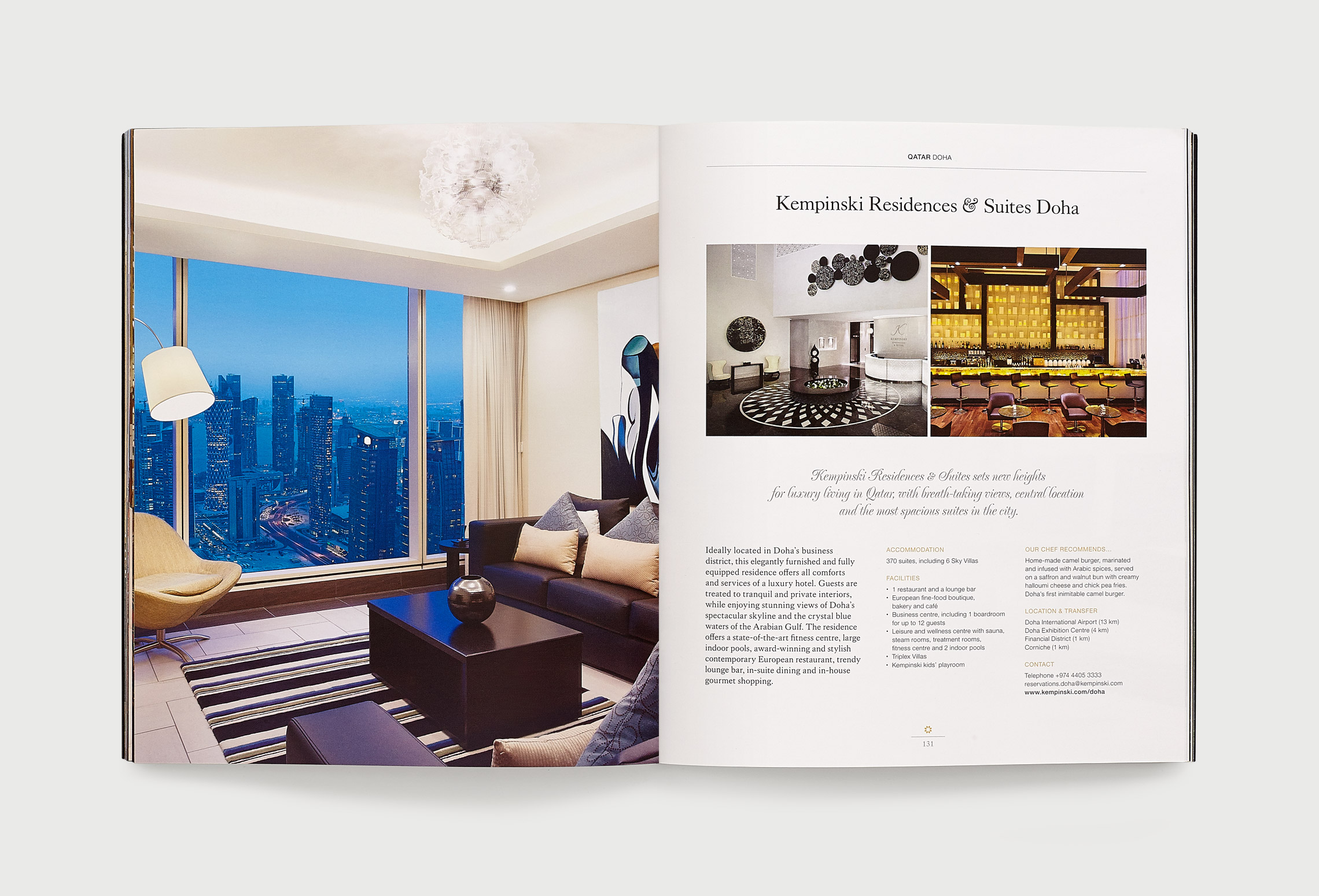 Kempinski Hotels brand design agency